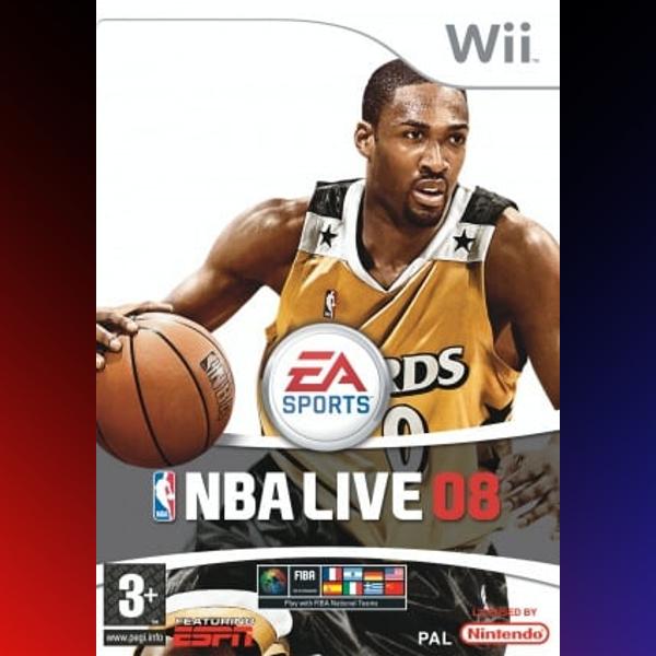 دانلود بازی NBA Live 08 برای نینتندو WII