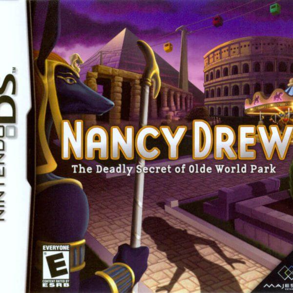 دانلود بازی Nancy Drew: The Deadly Secret of Olde World Park برای نینتندو ds