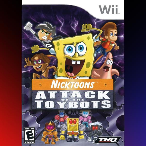 دانلود بازی Nicktoons: Attack of the Toybots برای نینتندو WII