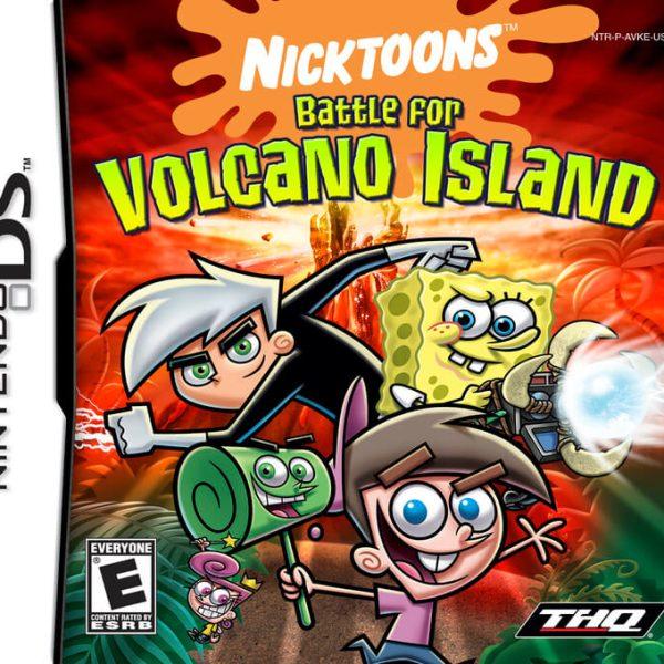 دانلود بازی Nicktoons Battle for Volcano Island برای نینتندو ds