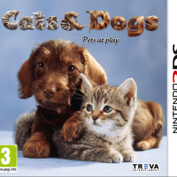 دانلود بازی Cats and Dogs 3D: Pets at Play برای نینتندو 3DS