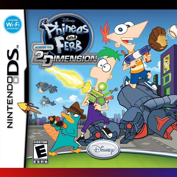 دانلود بازی Phineas and Ferb: Across the 2nd Dimension برای نینتندو DS