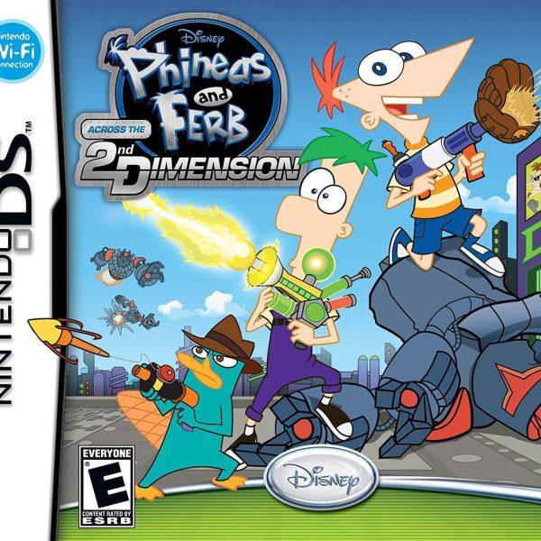 دانلود بازی Phineas and Ferb: Across the 2nd Dimension برای نینتندو DS