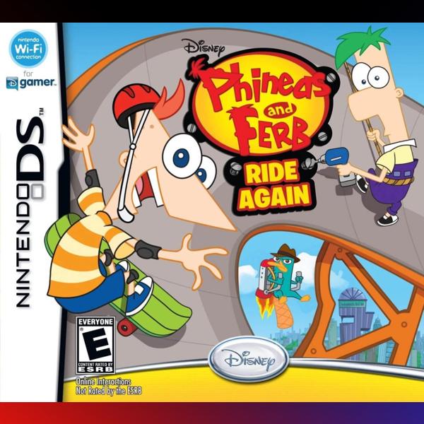 دانلود بازی Phineas and Ferb: Ride Again برای نینتندو ds