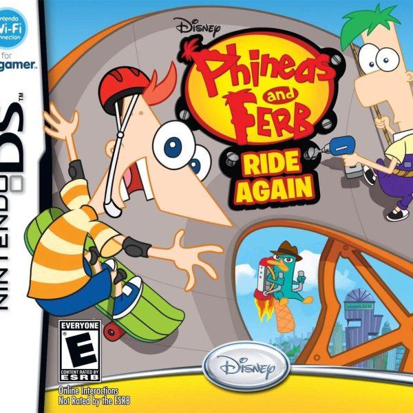 دانلود بازی Phineas and Ferb: Ride Again برای نینتندو ds