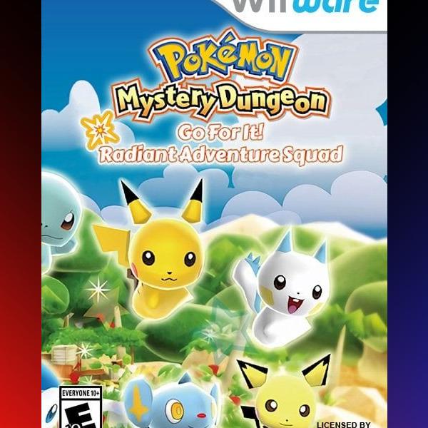 دانلود بازی Pokémon Mystery Dungeon: Go For It! Radiant Adventure Squad برای نینتندو WII