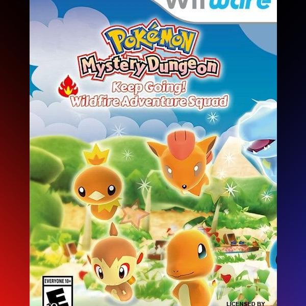 دانلود بازی Pokémon Mystery Dungeon: Keep Going! Wildfire Adventure Squad برای نینتندو WII