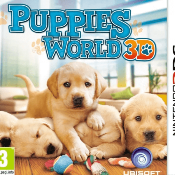 دانلود بازی Puppies World 3D برای نینتندو 3DS