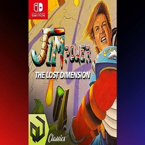 دانلود بازی QUByte Classics: Jim Power: The Lost Dimension by PIKO برای نینتندو سوییچ