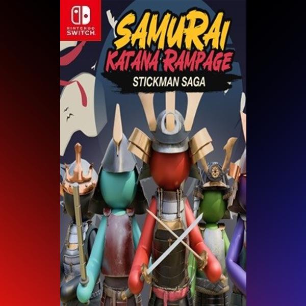 دانلود بازی Samurai Katana Rampage Stickman Saga برای نینتندو سوییچ