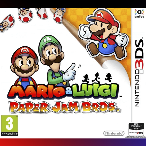 دانلود بازی Mario & Luigi: Paper Jam برای نینتندو 3DS