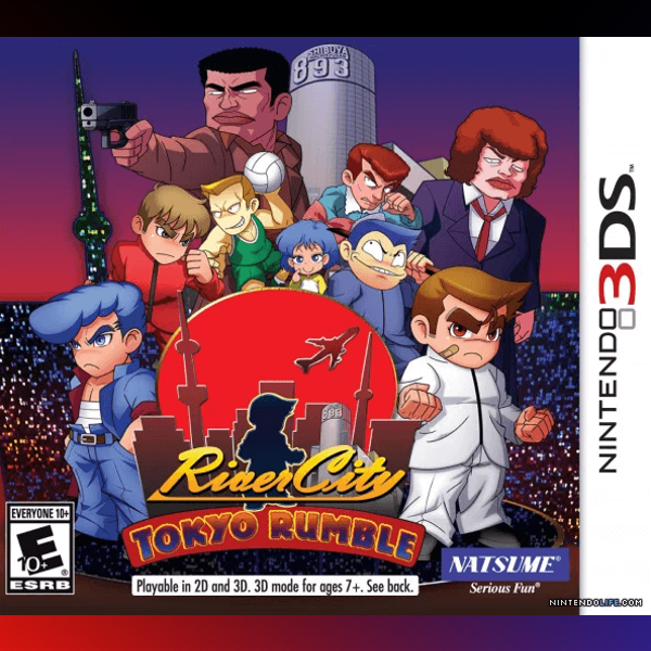 دانلود بازی River City: Tokyo Rumble برای نینتندو 3DS