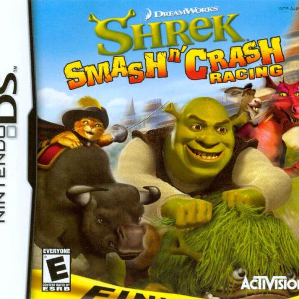 دانلود بازی Shrek: Smash n' Crash Racing برای نینتندو ds