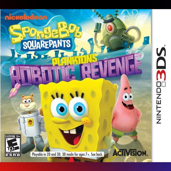 دانلود بازی SpongeBob SquarePants: Plankton’s Robotic Revenge برای نینتندو 3DS