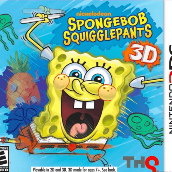 دانلود بازی SpongeBob SquigglePants 3D برای نینتندو 3DS