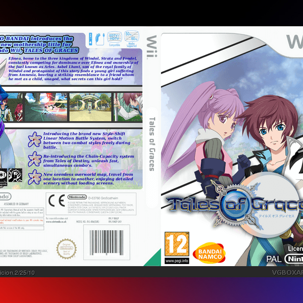 دانلود بازی Tales of Graces برای نینتندو WII