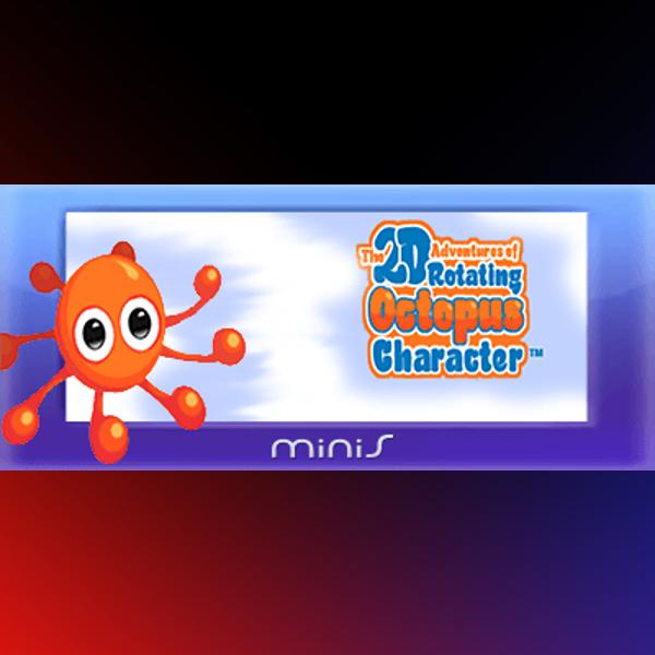 دانلود بازی The 2D Adventures of Rotating Octopus Character برای PSP