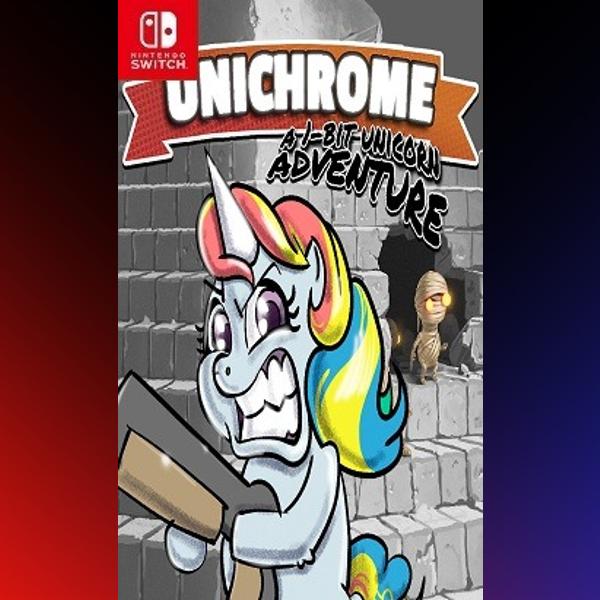 دانلود بازی Unichrome: A 1-Bit Unicorn Adventure برای نینتندو سوییچ