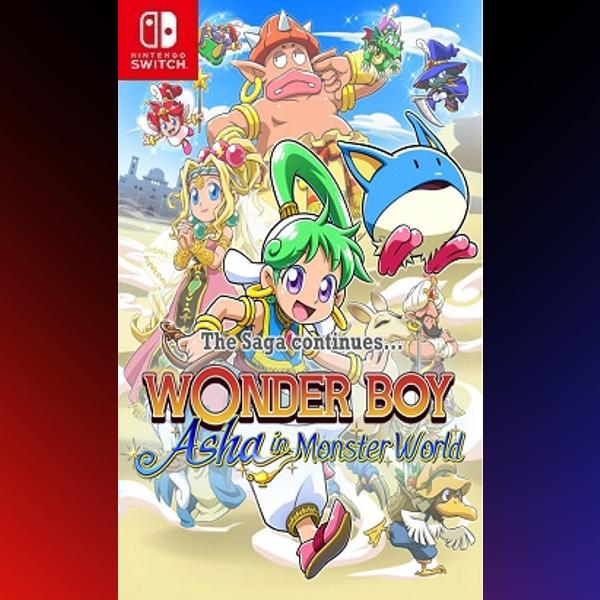 دانلود بازی Wonder Boy Asha in Monster World برای نینتندو سوییچ