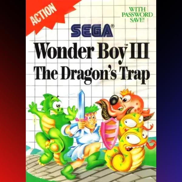 دانلود بازی Wonder Boy III: The Dragon’s Trap برای نینتندو WII