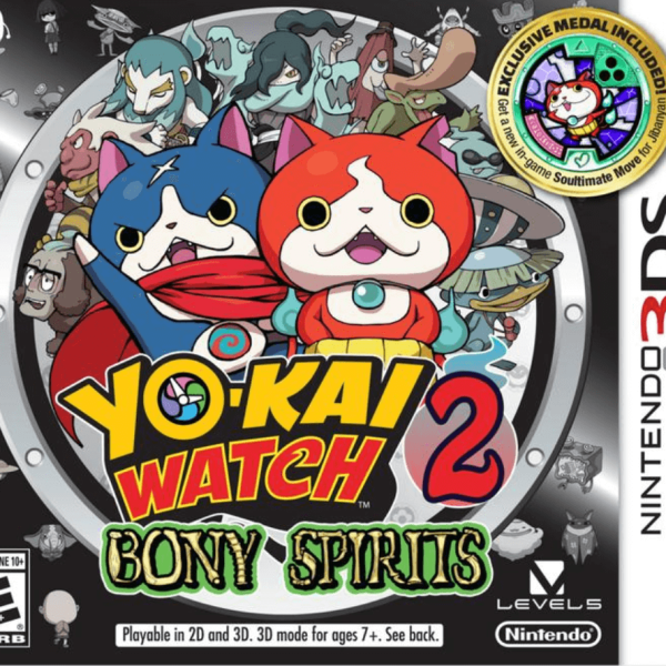 دانلود بازی Yo-Kai Watch 2: Bony Spirits برای نینتندو 3DS