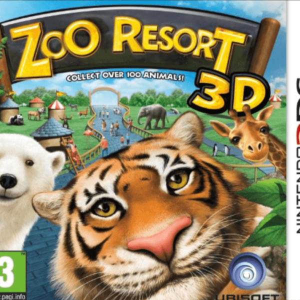 دانلود بازی Zoo Resort 3D برای نینتندو 3DS