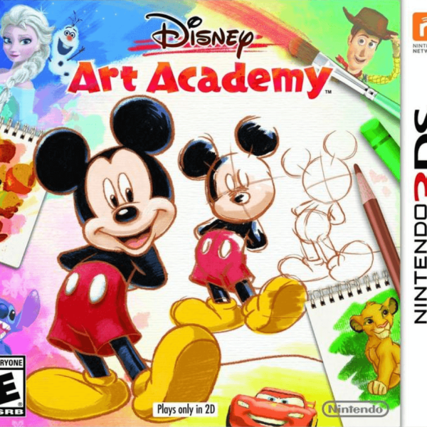 دانلود بازی Disney Art Academy برای نینتندو 3DS