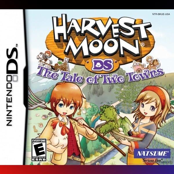 دانلود بازی Harvest Moon DS: The Tale of Two Towns برای نینتندو ds