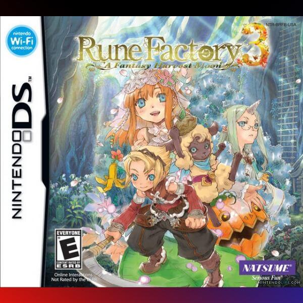 دانلود بازی Rune Factory 3: A Fantasy Harvest Moon برای نینتندو ds