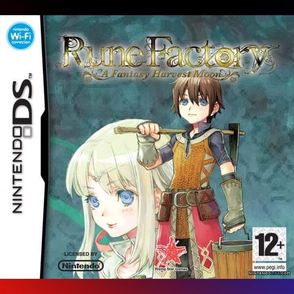 دانلود بازی Rune Factory: A Fantasy Harvest Moon برای نینتندو ds