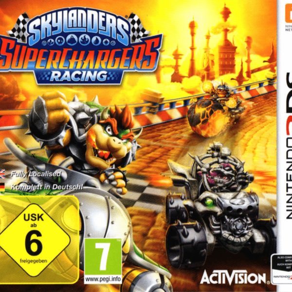 دانلود بازی Skylanders SuperChargers Racing برای نینتندو 3DS