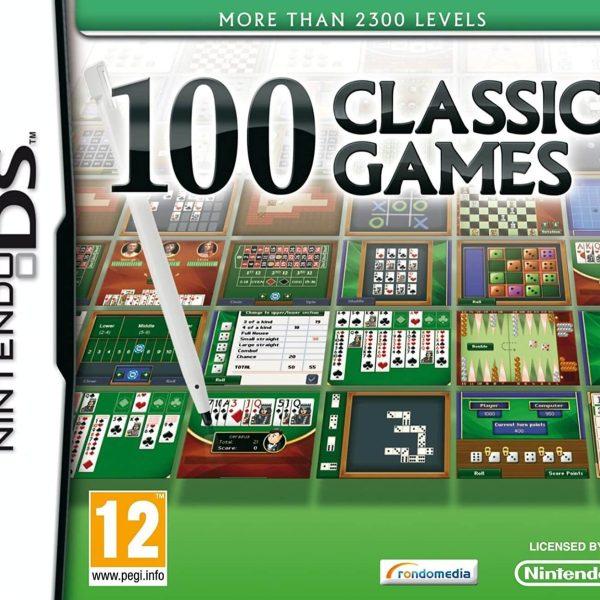 دانلود بازی 100 Classic Games برای نینتندو ds