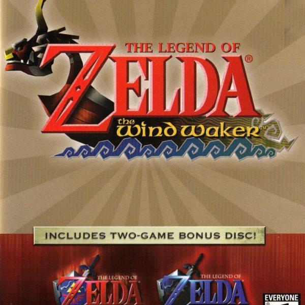 دانلود بازی The Legend of Zelda: Wind Waker and Ocarina of Time Master Quest combo برای نینتندو گیم کیوب