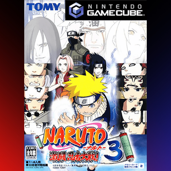 دانلود بازی Naruto: Gekitou Ninja Taisen! 3 برای نینتندو گیم کیوب