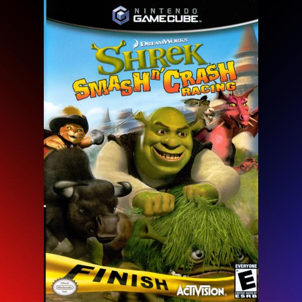 دانلود بازی Shrek: Smash n' Crash Racing برای نینتندو گیم کیوب