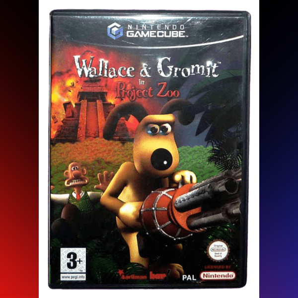 دانلود بازی Wallace & Gromit in Project Zoo برای نینتندو گیم کیوب