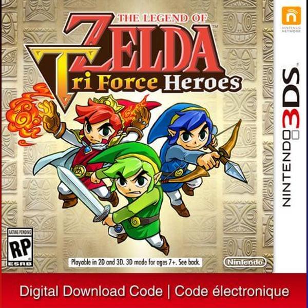 دانلود بازی The Legend of Zelda: Tri Force Heroes برای نینتندو 3DS