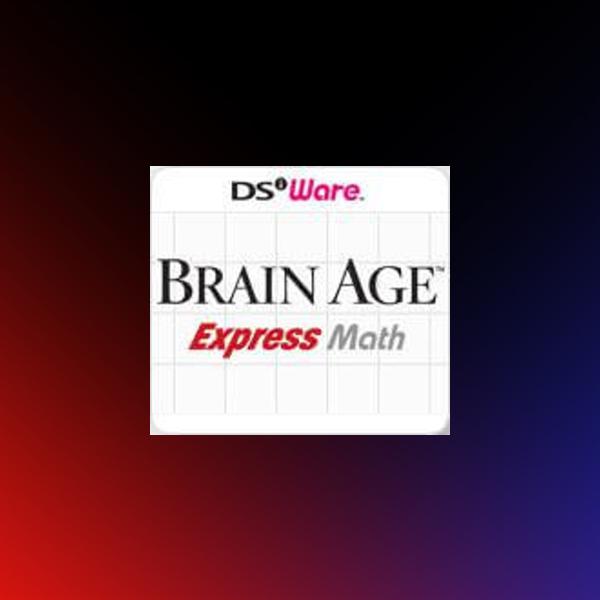 دانلود بازی Brain Age Express: Math برای نینتندو ds