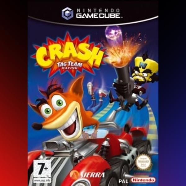 دانلود بازی Crash Tag Team Racing برای نینتندو گیم کیوب