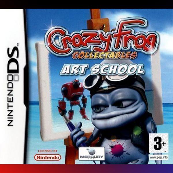 دانلود بازی Crazy Frog Collectables: Art School برای نینتندو DS