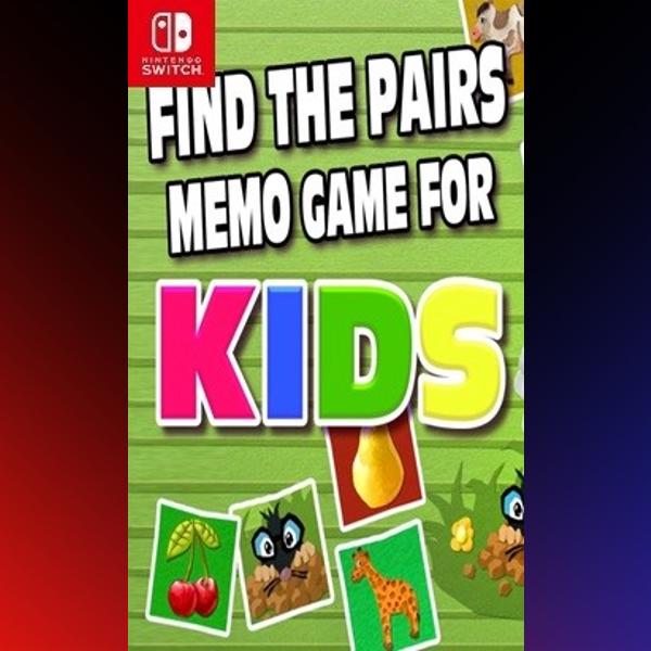 دانلود بازی Find the Pairs Memo Game for Kids برای نینتندو سوییچ