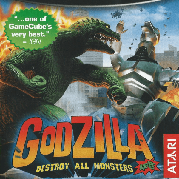 دانلود بازی Godzilla: Destroy All Monsters Melee برای نینتندو گیم کیوب