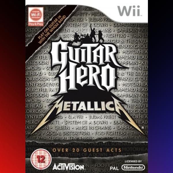 دانلود بازی Guitar Hero: Metallica برای نینتندو WII