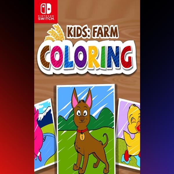 دانلود بازی KIDS: FARM COLORING برای نینتندو سوییچ