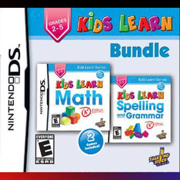 دانلود بازی Kids Learn: Math & Spelling and Grammar Bundle برای نینتندو DS