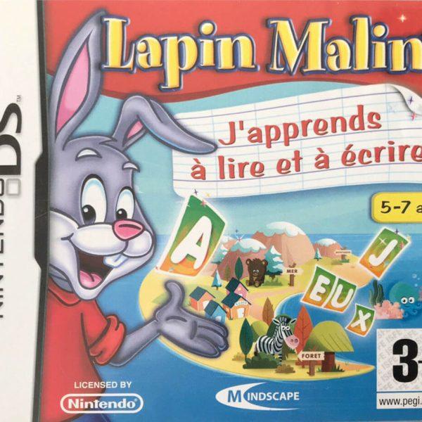 دانلود بازی Lapin Malin: j’apprends à lire et à écrire برای نینتندو DS