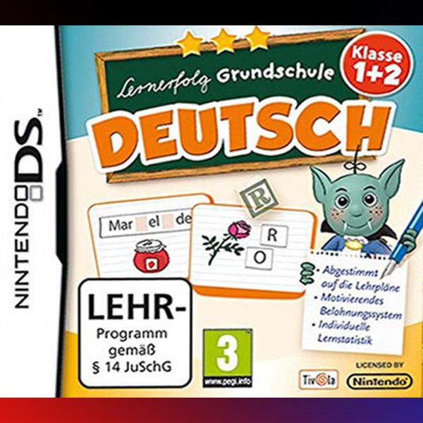 دانلود بازی Lernerfolg Grundschule: Deutsch: Klasse 1+2 برای نینتندو DS