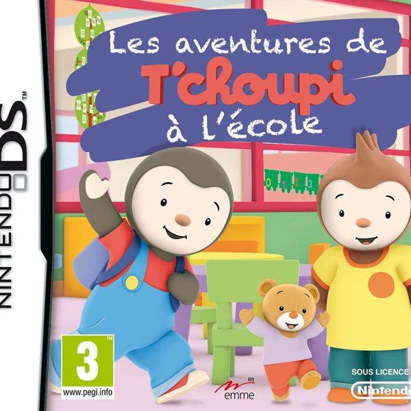 دانلود بازی Les aventures de T’choupi à l’école برای نینتندو DS