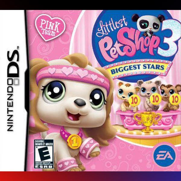 دانلود بازی Littlest Pet Shop 3: Biggest Stars Pink Team برای نینتندو ds