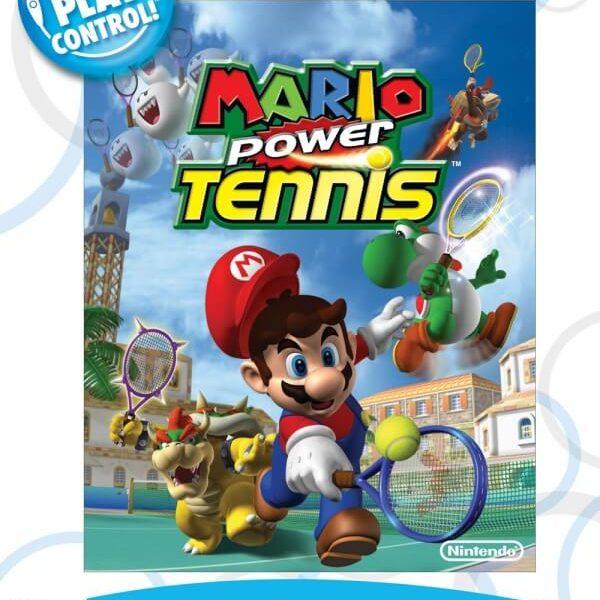 دانلود بازی New Play Control! Mario Power Tennis برای نینتندو WII